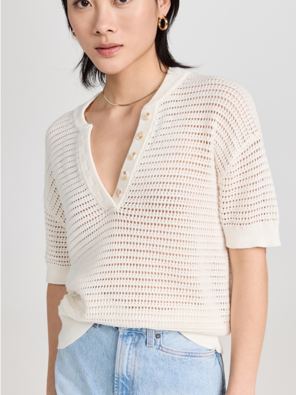 Varley Callie Knit top